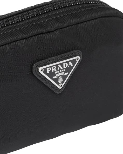 prada parfums nylon pouch bag|prada nylon makeup pouch.